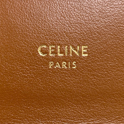 CELINE Triomphe Flap Tri-fold Bifold Wallet with Coin Pocket PVC Ladies [Used]