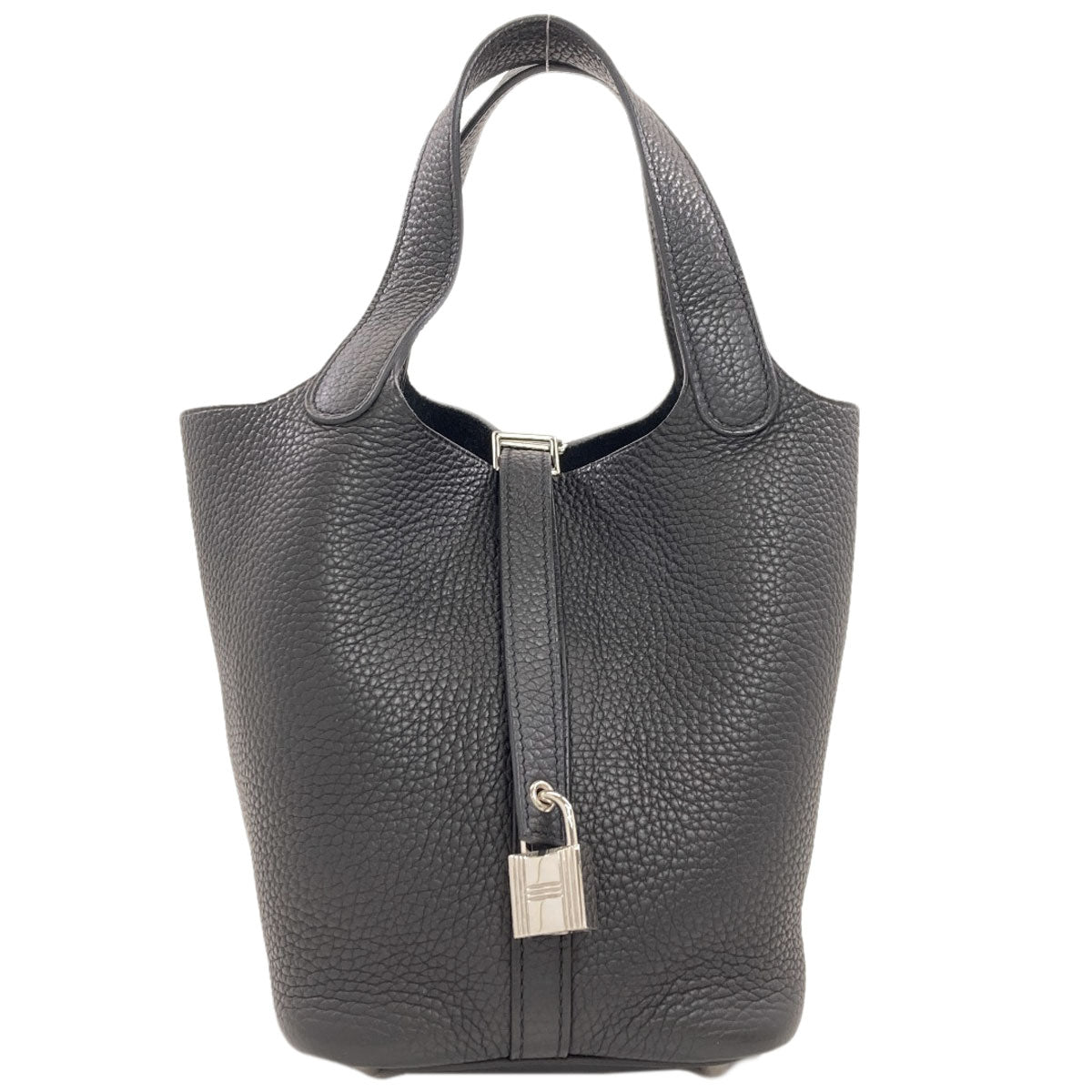 HERMES Picotin Lock PM SilverHardware Handbag Taurillon Clemence Ladies [Used]