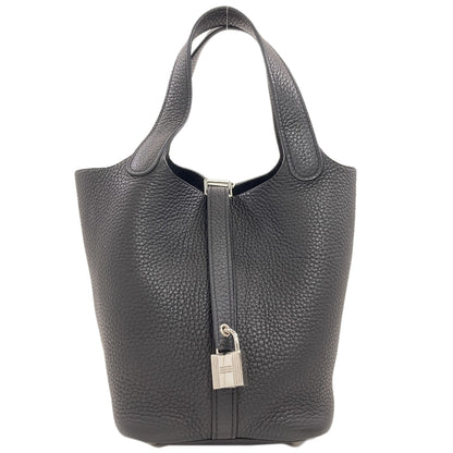 HERMES Picotin Lock PM SilverHardware Handbag Taurillon Clemence Ladies [Used]
