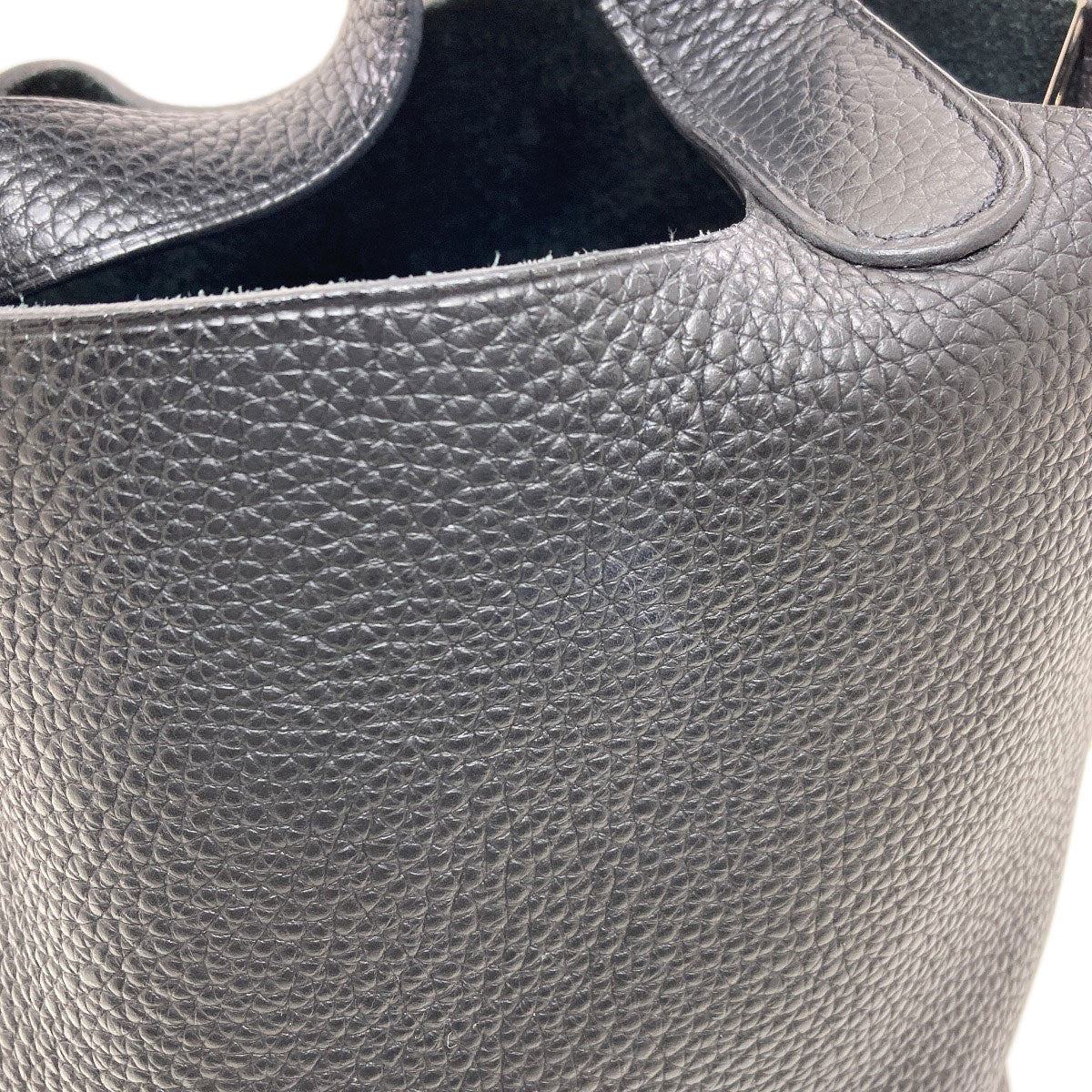 HERMES Picotin Lock PM SilverHardware Handbag Taurillon Clemence Ladies [Used]