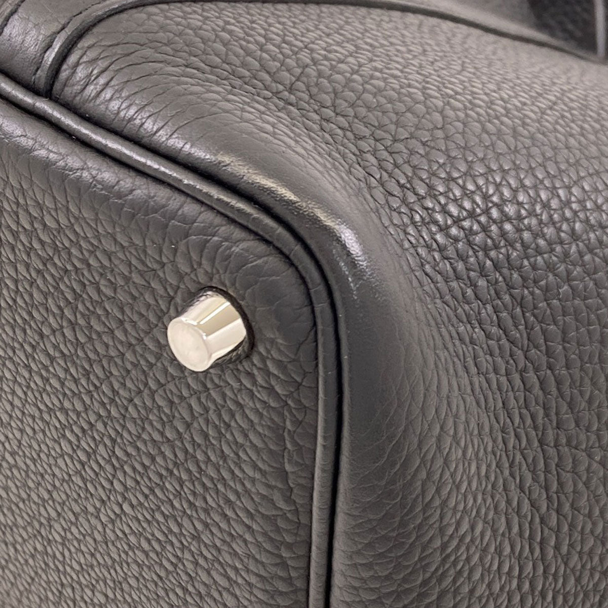 HERMES Picotin Lock PM SilverHardware Handbag Taurillon Clemence Ladies [Used]