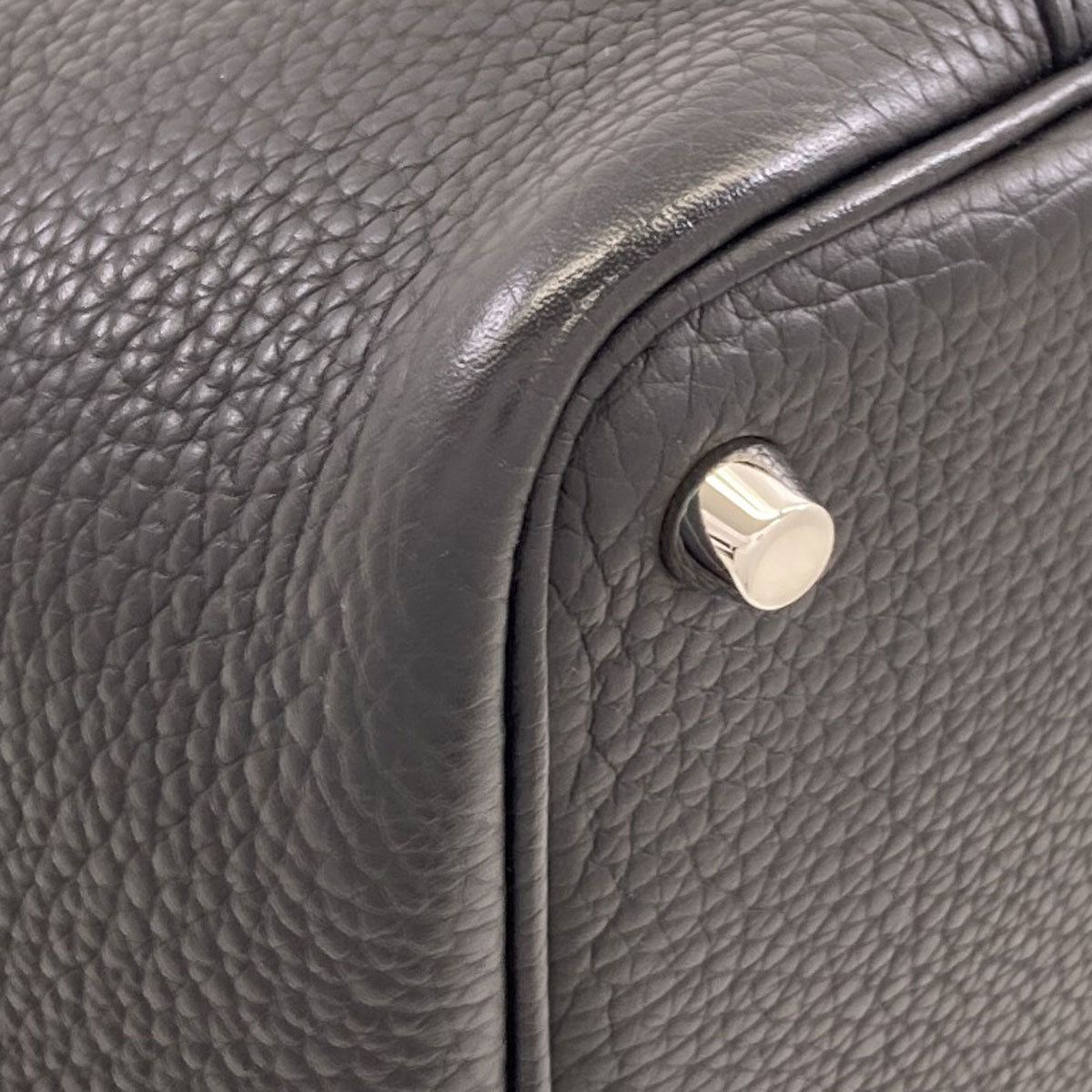 HERMES Picotin Lock PM SilverHardware Handbag Taurillon Clemence Ladies [Used]