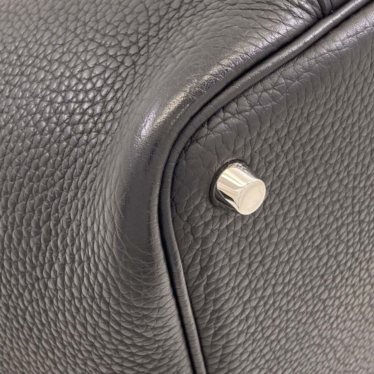 HERMES Picotin Lock PM SilverHardware Handbag Taurillon Clemence Ladies [Used]