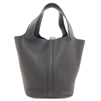 HERMES Picotin Lock PM SilverHardware Handbag Taurillon Clemence Ladies [Used]