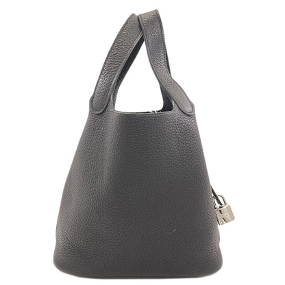 HERMES Picotin Lock PM SilverHardware Handbag Taurillon Clemence Ladies [Used]