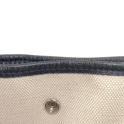 BALENCIAGA 339933 NAVY CABAS S Handbag Canvas Ladies [Used]