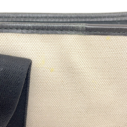 BALENCIAGA 339933 NAVY CABAS S Handbag Canvas Ladies [Used]
