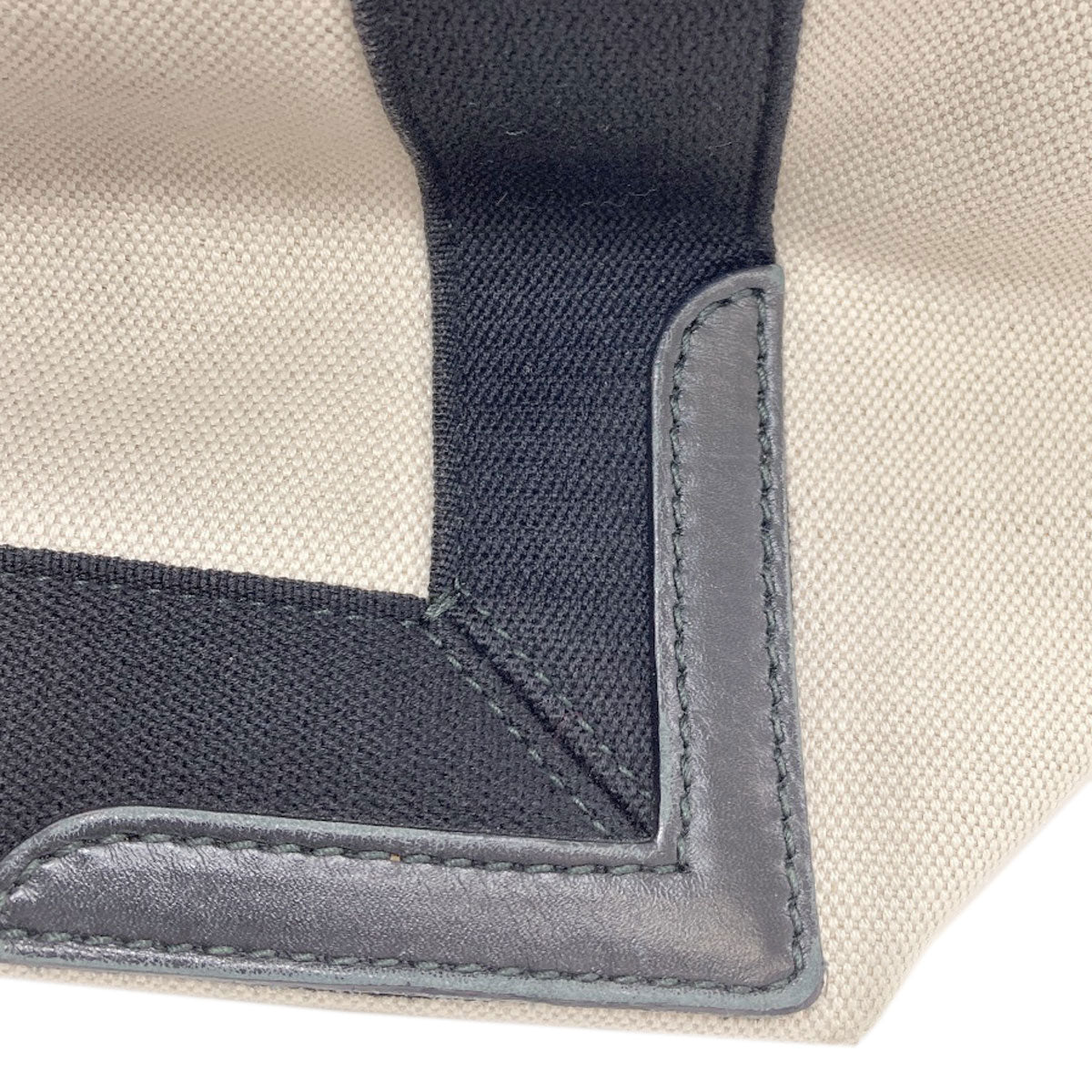 BALENCIAGA 339933 NAVY CABAS S Handbag Canvas Ladies [Used]