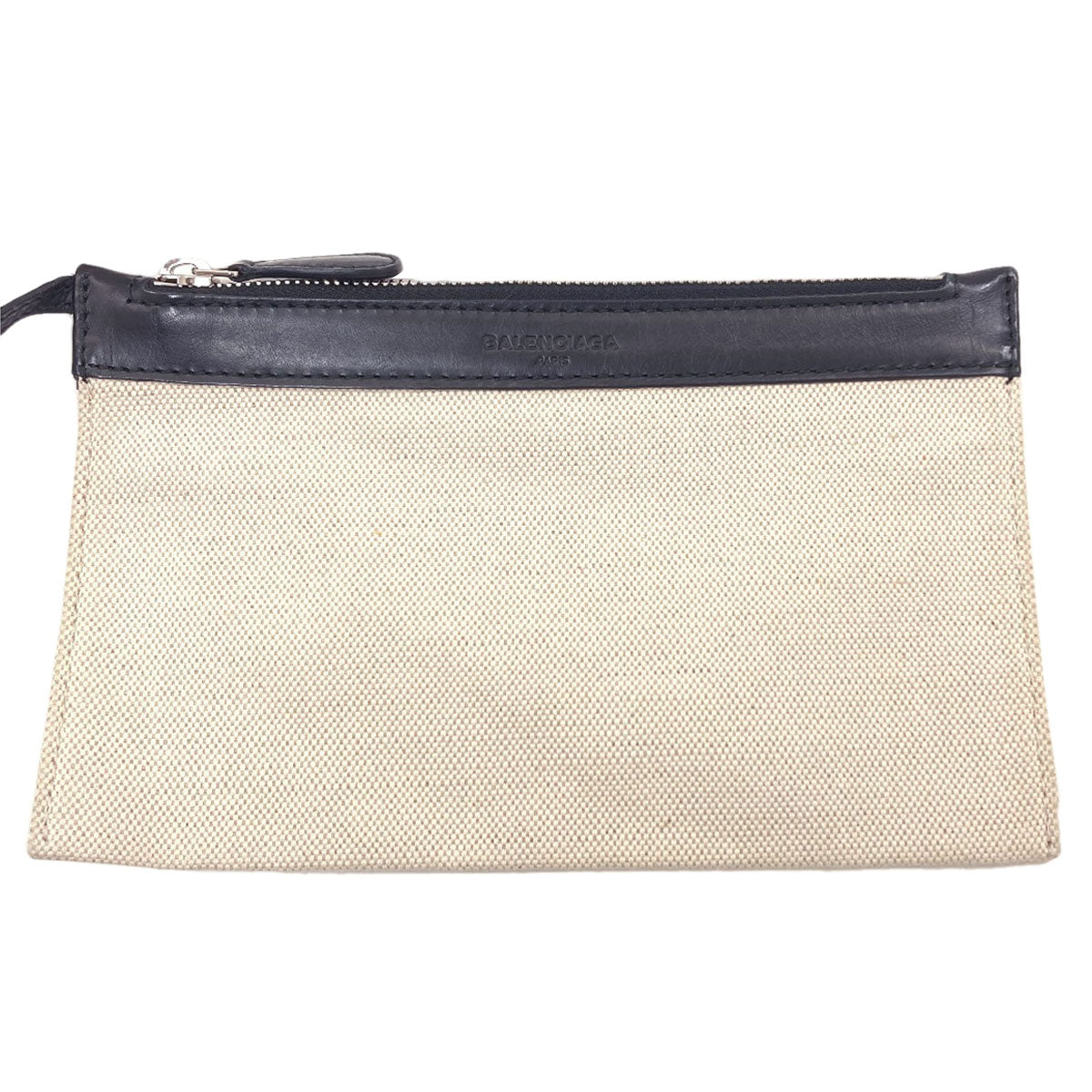 BALENCIAGA 339933 NAVY CABAS S Handbag Canvas Ladies [Used]