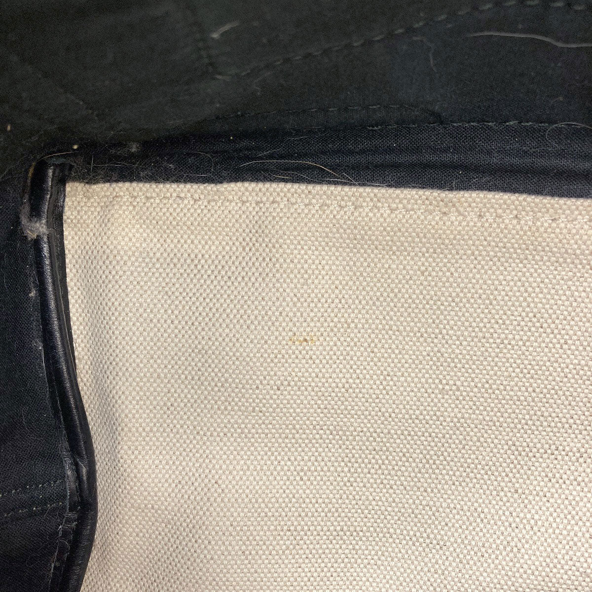 BALENCIAGA 339933 NAVY CABAS S Handbag Canvas Ladies [Used]