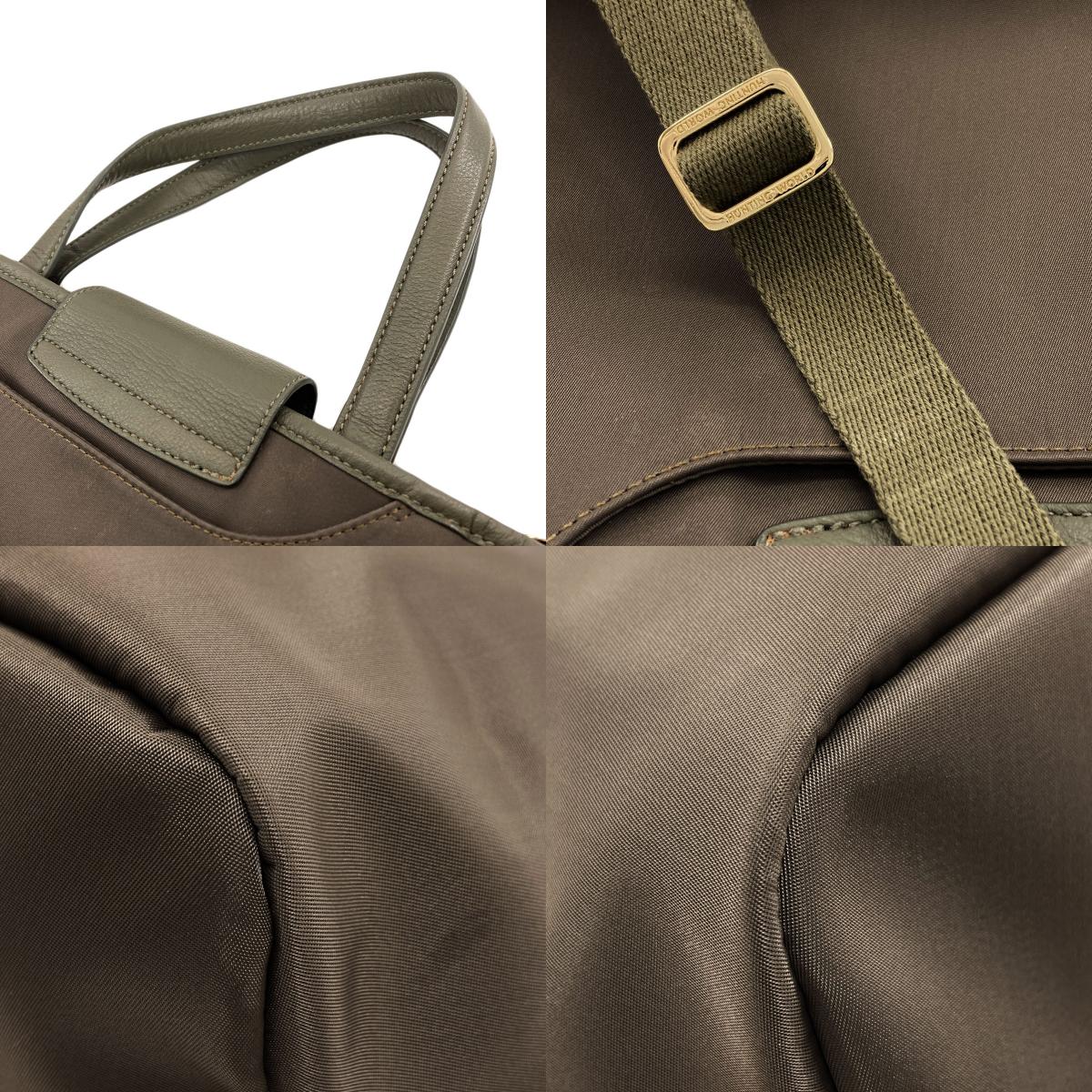 HUNTING WORLD At Ease Tradition 2WAY Tote Bag Nylon Ladies [Used]