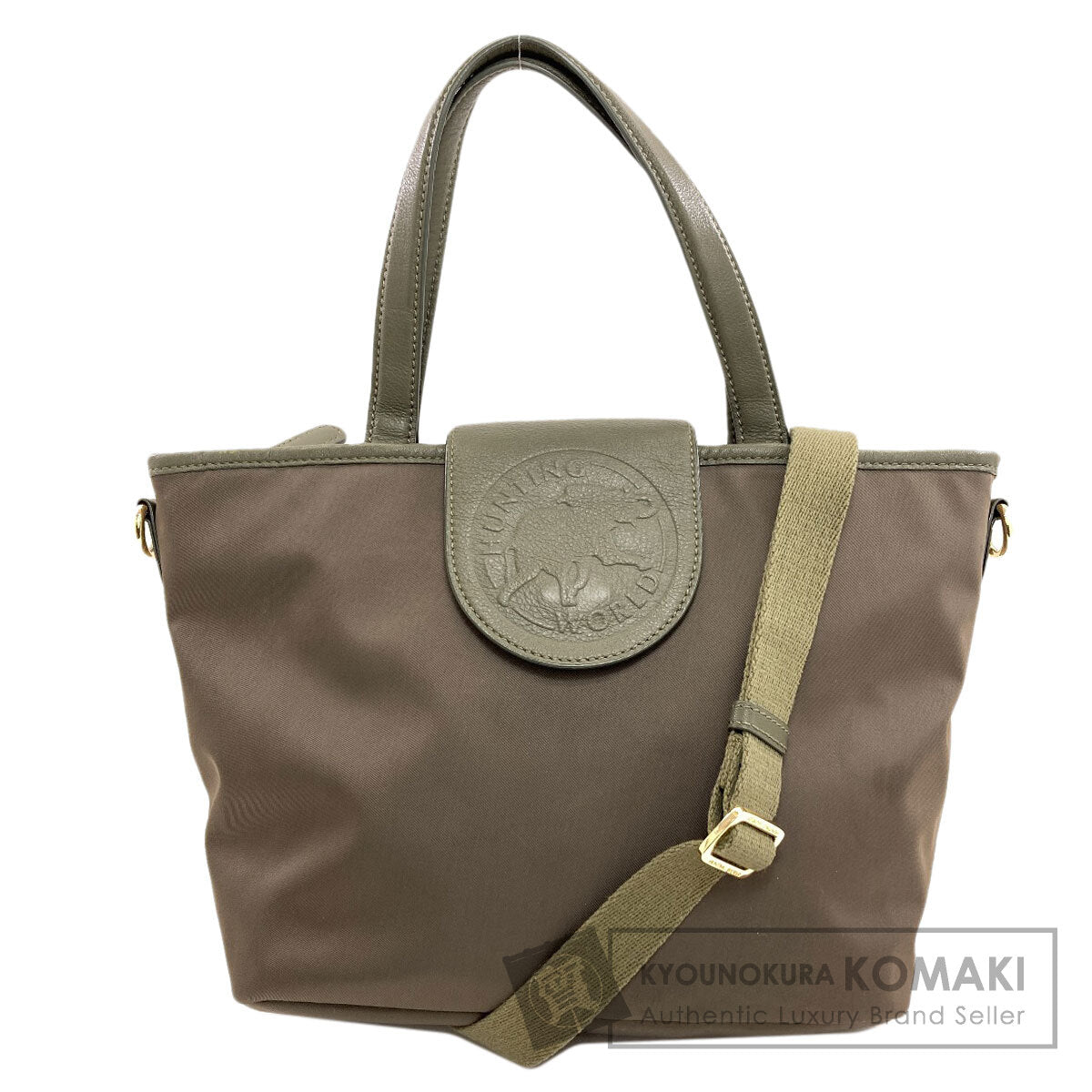 HUNTING WORLD At Ease Tradition 2WAY Tote Bag Nylon Ladies [Used]