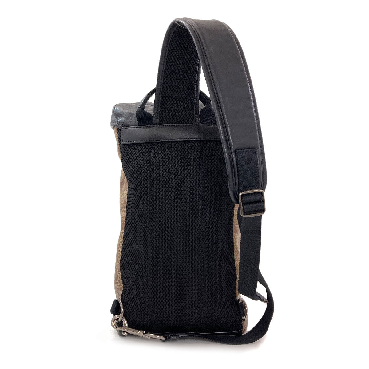 COACH 1909 Signature body bag PVC LeatherLadies [Used]