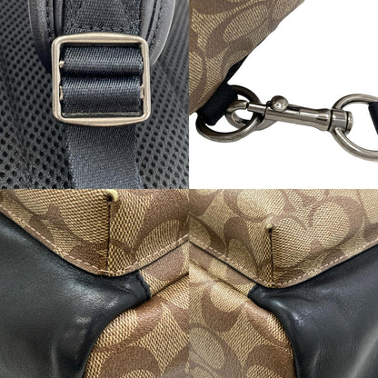 COACH 1909 Signature body bag PVC LeatherLadies [Used]