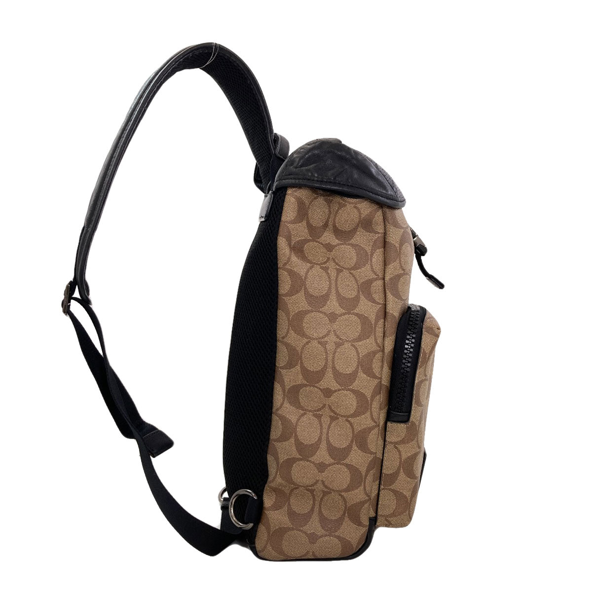COACH 1909 Signature body bag PVC LeatherLadies [Used]