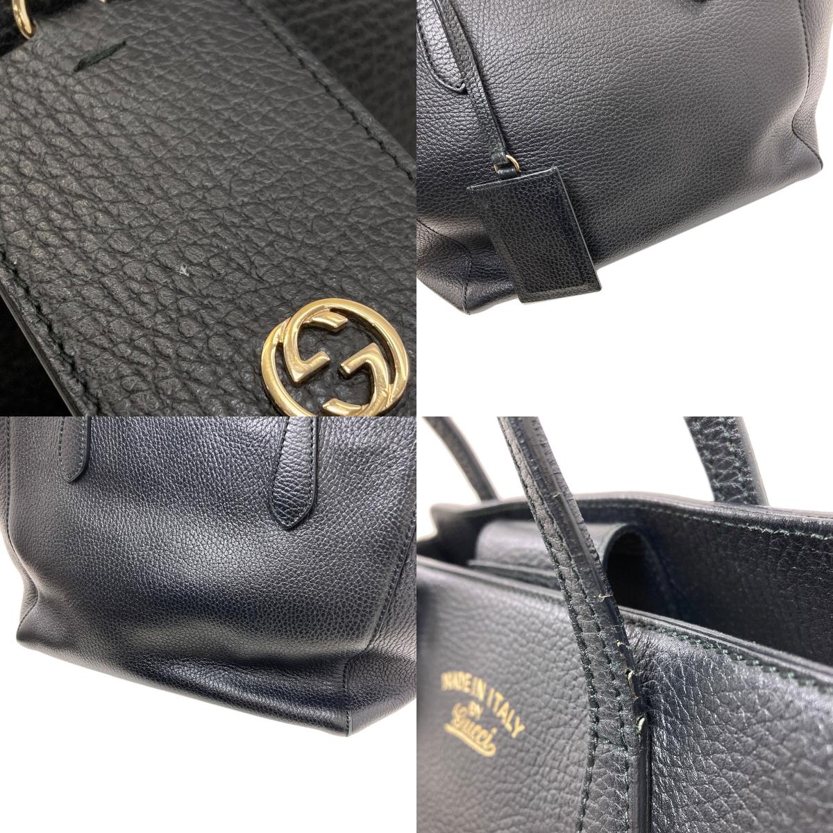 GUCCI 354408 Swing medium Tote Bag Leather Ladies [Used]