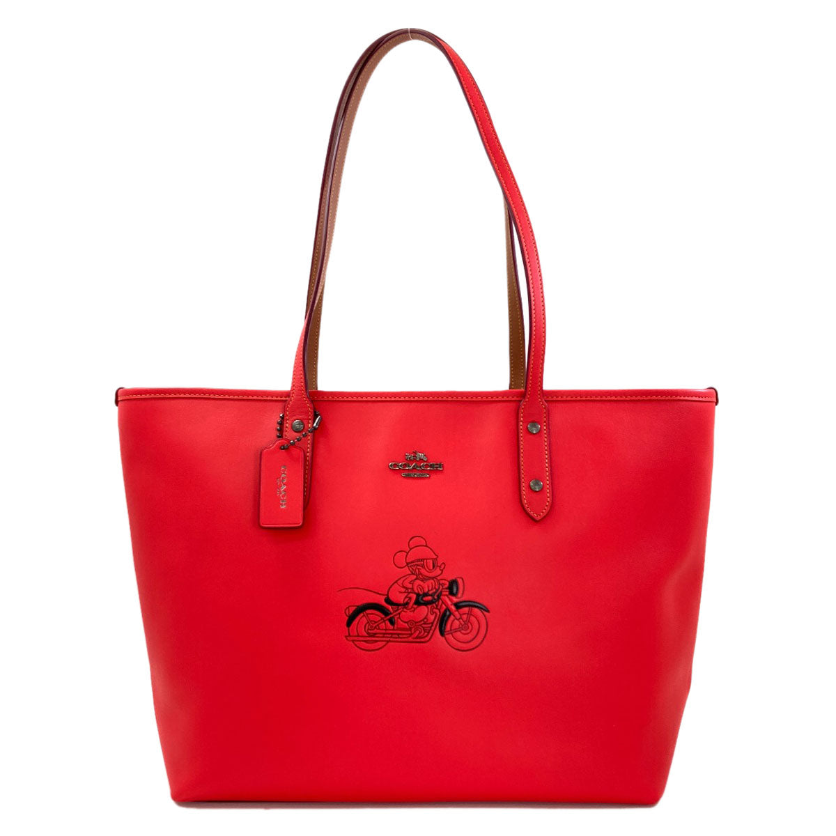 COACH F59357 Disney collaboration Tote Bag Leather Ladies [Used]