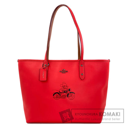 COACH F59357 Disney collaboration Tote Bag Leather Ladies [Used]