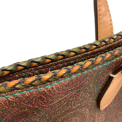 ETRO Paisley pattern Tote Bag PVC Ladies [Used]