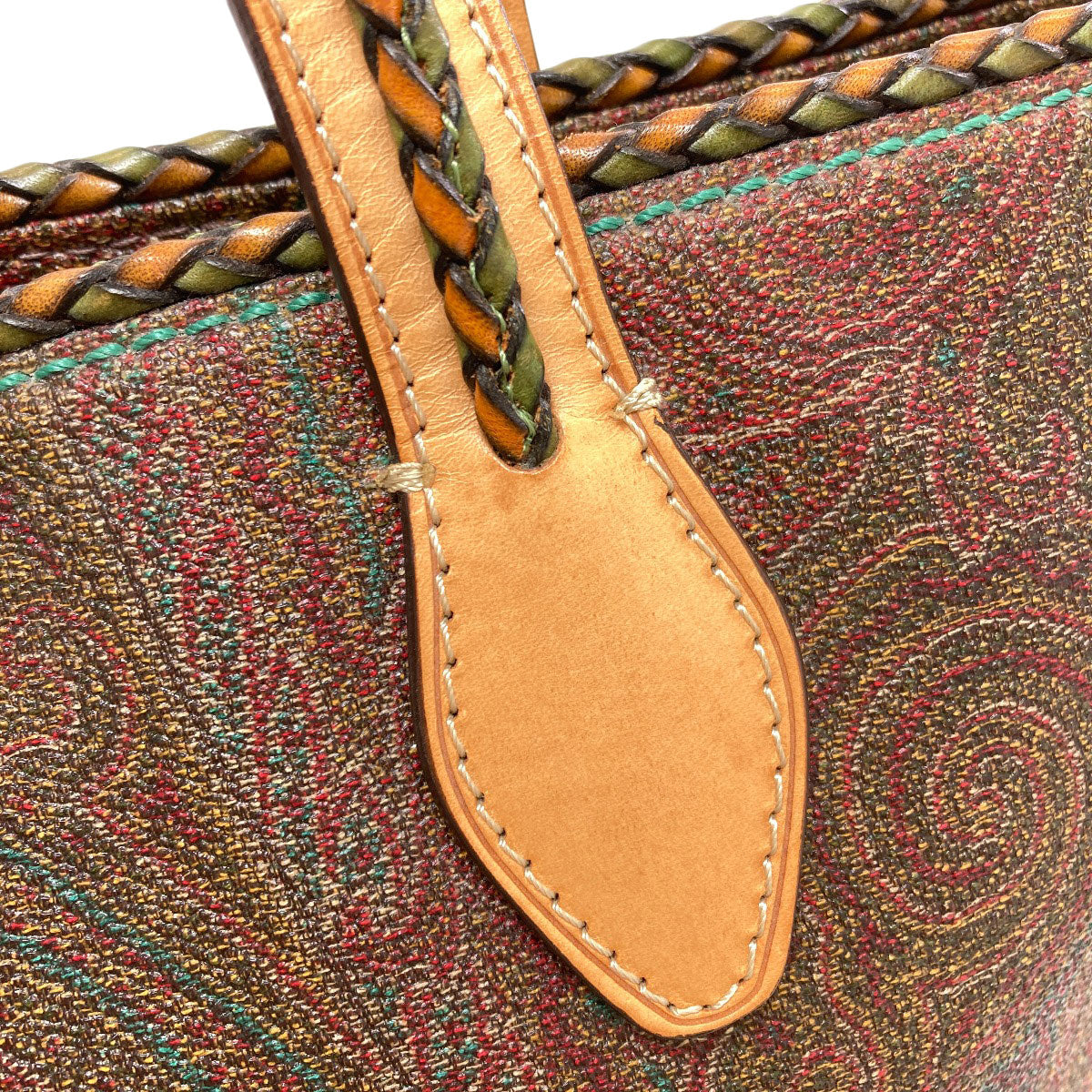 ETRO Paisley pattern Tote Bag PVC Ladies [Used]