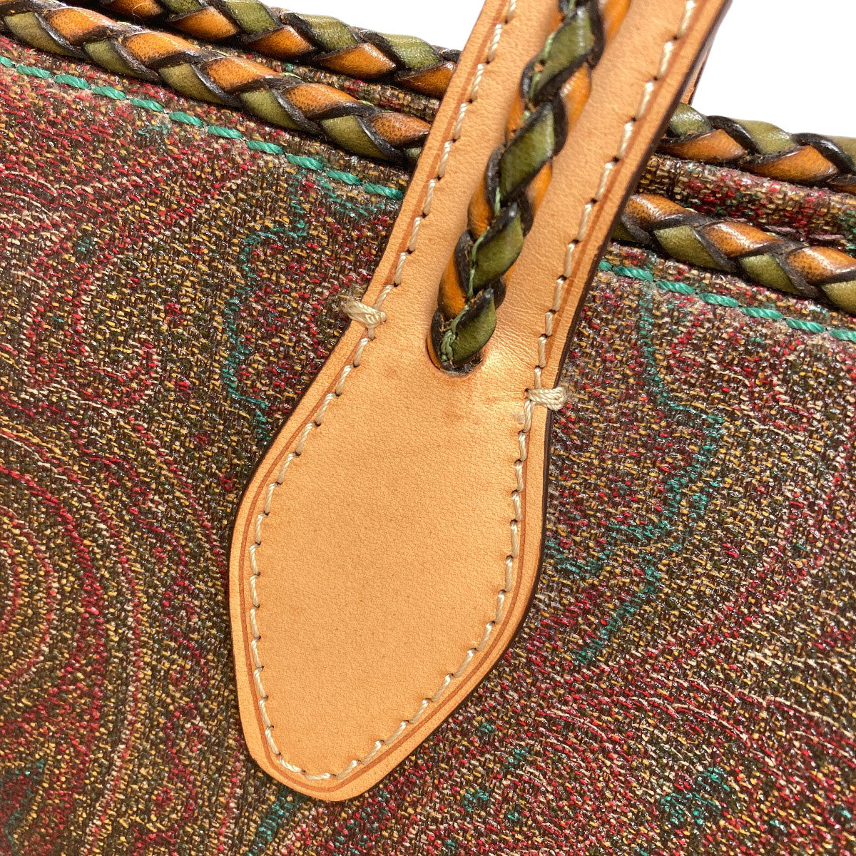ETRO Paisley pattern Tote Bag PVC Ladies [Used]