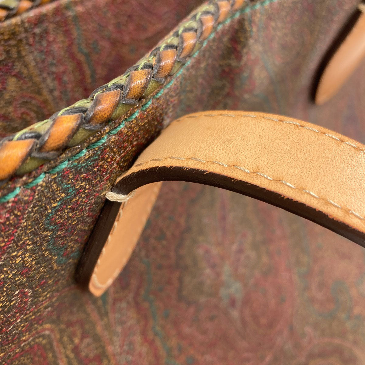 ETRO Paisley pattern Tote Bag PVC Ladies [Used]