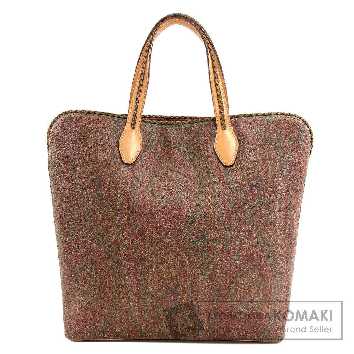 ETRO Paisley pattern Tote Bag PVC Ladies [Used]