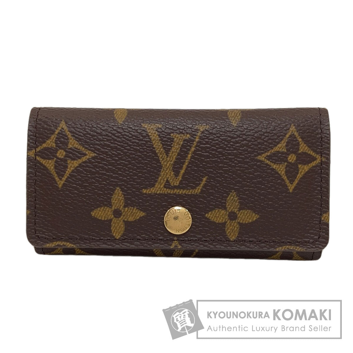 LOUIS VUITTON M62631 Multicles4 key holder Monogram canvas Ladies [Used]