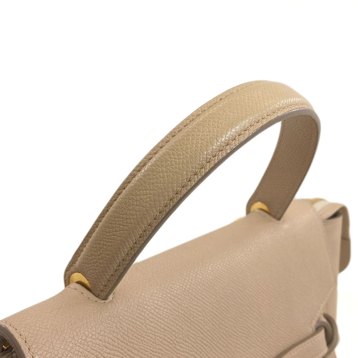 CELINE Micro belt bag 2WAY Handbag Calf Ladies [Used]