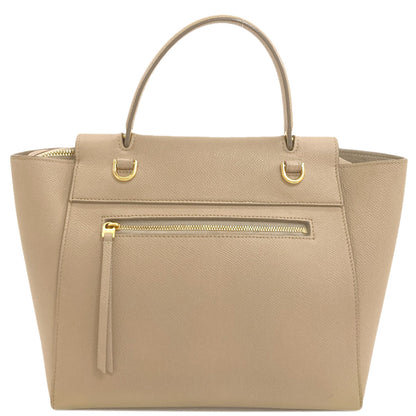 CELINE Micro belt bag 2WAY Handbag Calf Ladies [Used]