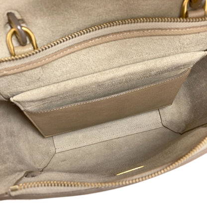 CELINE Micro belt bag 2WAY Handbag Calf Ladies [Used]