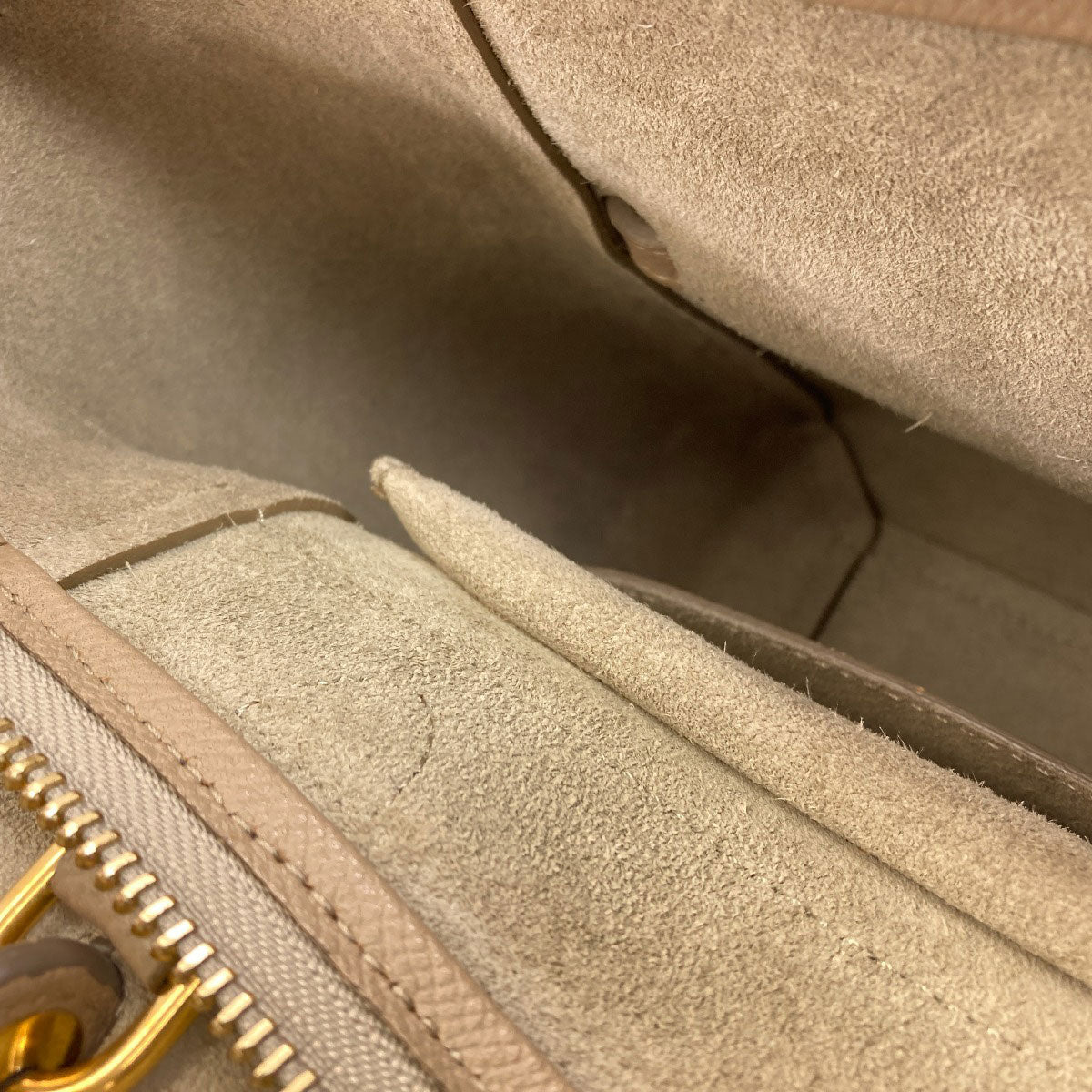 CELINE Micro belt bag 2WAY Handbag Calf Ladies [Used]