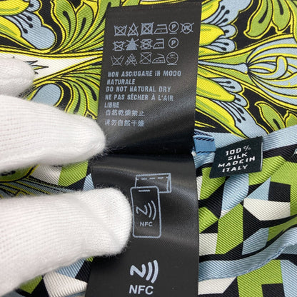 PRADA Printed Silk Twill Skinny Scarf Scarf Silk Ladies [Used]