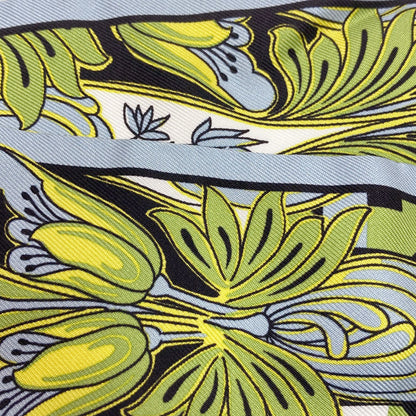 PRADA Printed Silk Twill Skinny Scarf Scarf Silk Ladies [Used]