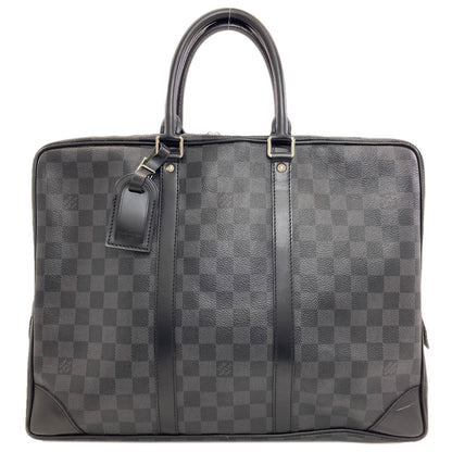 LOUIS VUITTON N48224 Porte-Documents Business bag Damier canvas mens [Used]