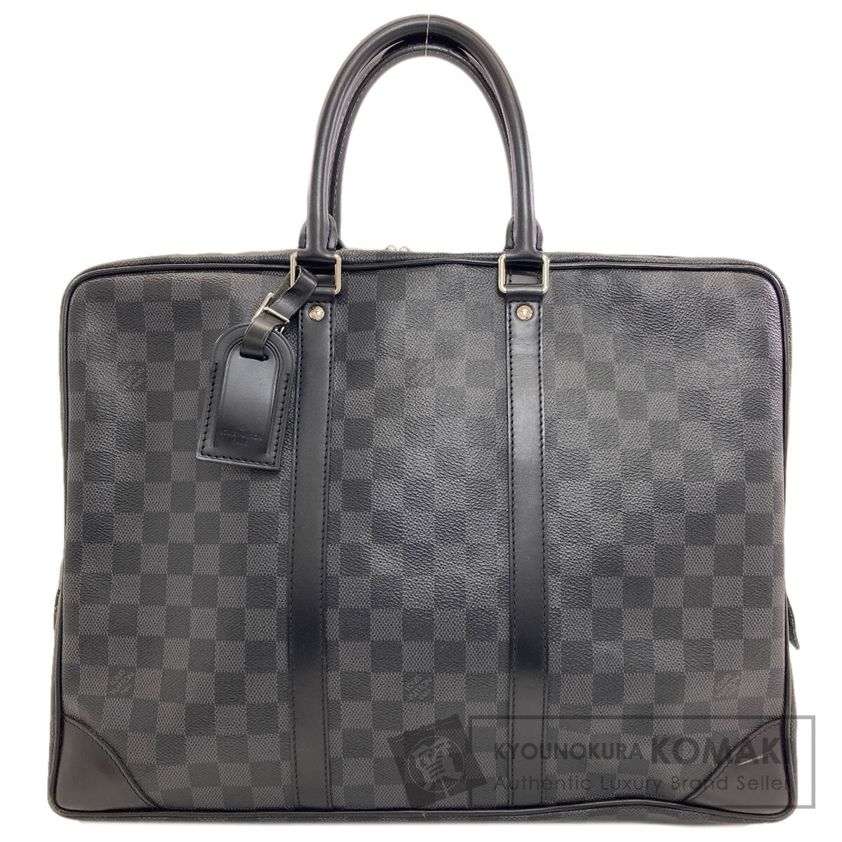 LOUIS VUITTON N48224 Porte-Documents Business bag Damier canvas mens [Used]