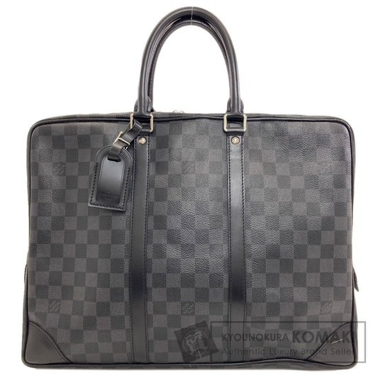 LOUIS VUITTON N48224 Porte-Documents Business bag Damier canvas mens [Used]
