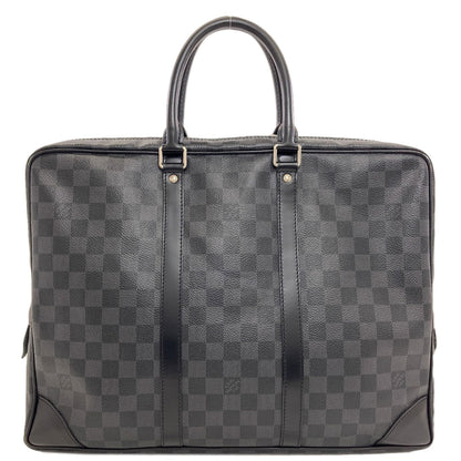 LOUIS VUITTON N48224 Porte-Documents Business bag Damier canvas mens [Used]