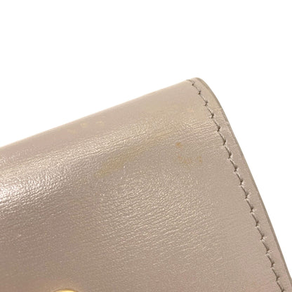 CELINE Triomphe key holder Calf Ladies [Used]
