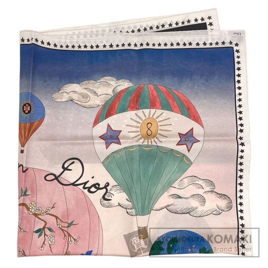 CHRISTIAN DIOR balloon Scarf Silk Ladies [Used]
