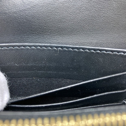 CELINE Triomphe Long wallet (with coin pocket) Calf Ladies [Used]