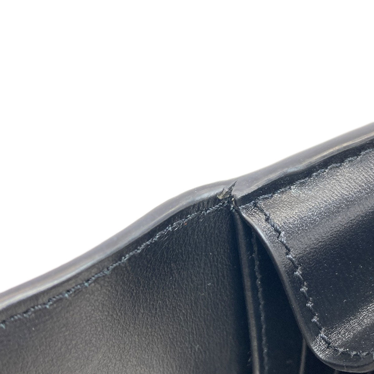 CELINE Triomphe Long wallet (with coin pocket) Calf Ladies [Used]