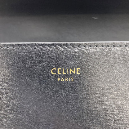 CELINE Triomphe Long wallet (with coin pocket) Calf Ladies [Used]