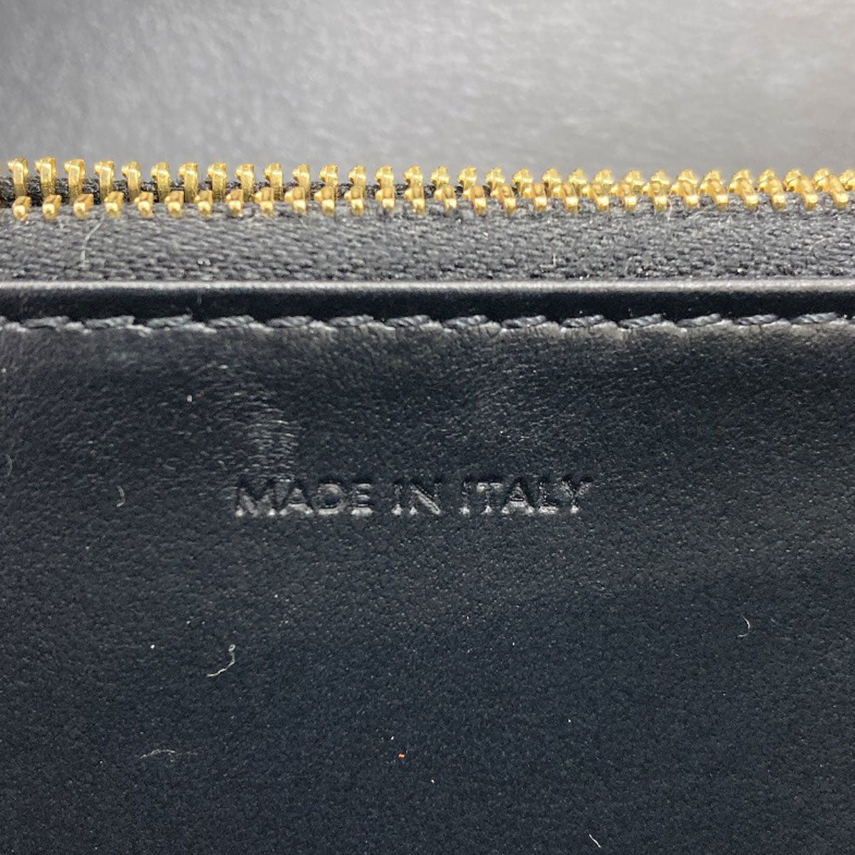 CELINE Triomphe Long wallet (with coin pocket) Calf Ladies [Used]