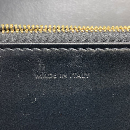 CELINE Triomphe Long wallet (with coin pocket) Calf Ladies [Used]