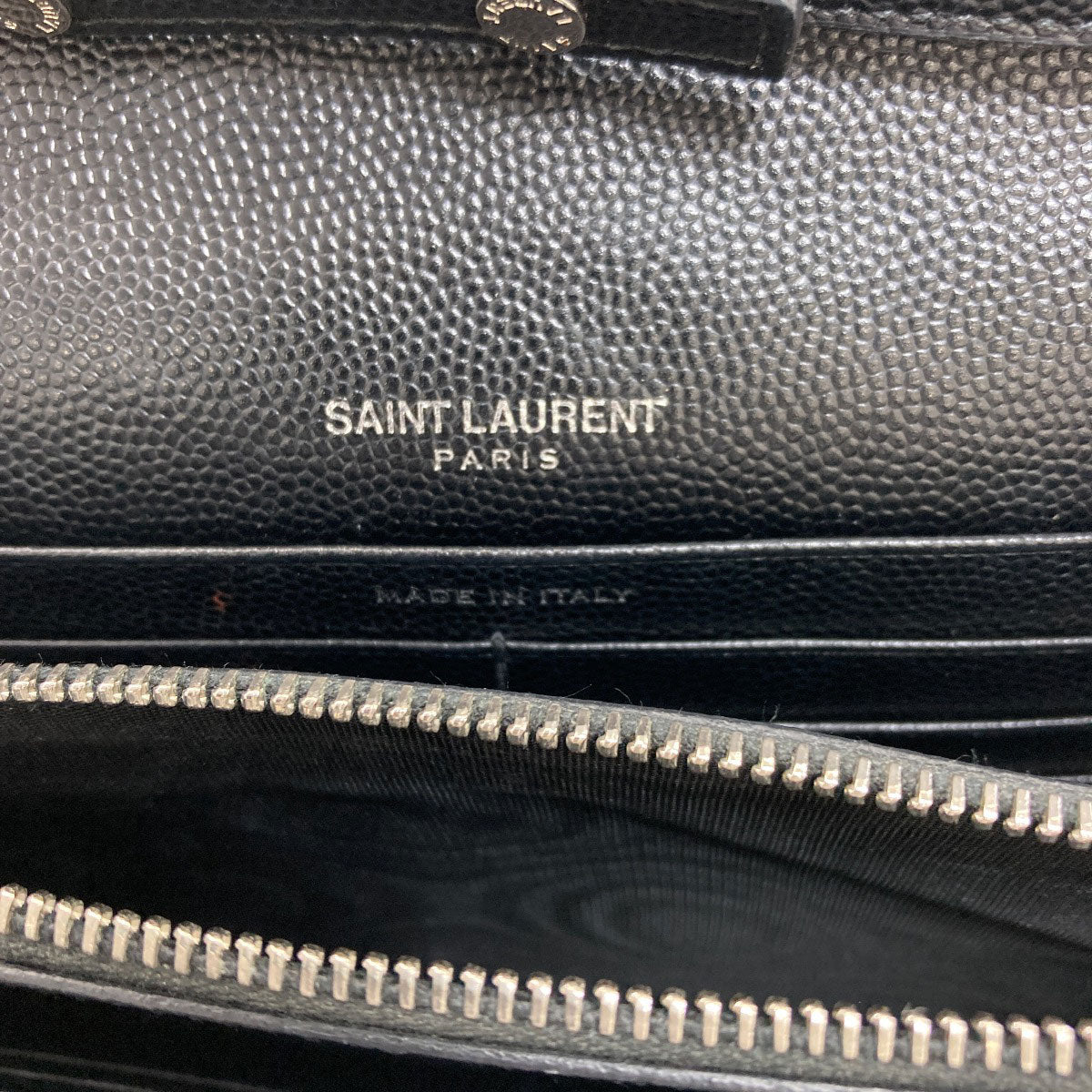 YVES SAINT LAURENT ChainShoulder V stitch Shoulder Bag Calf Ladies [Used]