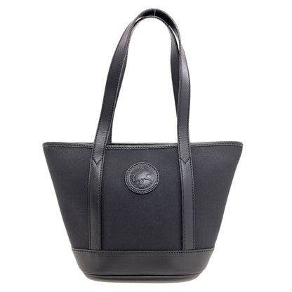 HUNTING WORLD logo Handbag Canvas LeatherLadies [Used]