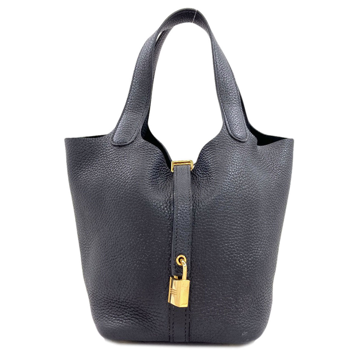 HERMES Picotin Lock PM GoldHardware Handbag Taurillon Clemence Ladies [Used]