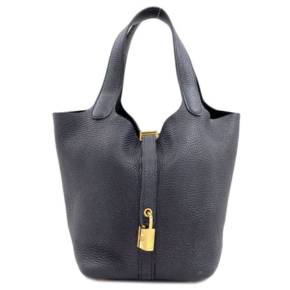 HERMES Picotin Lock PM GoldHardware Handbag Taurillon Clemence Ladies [Used]