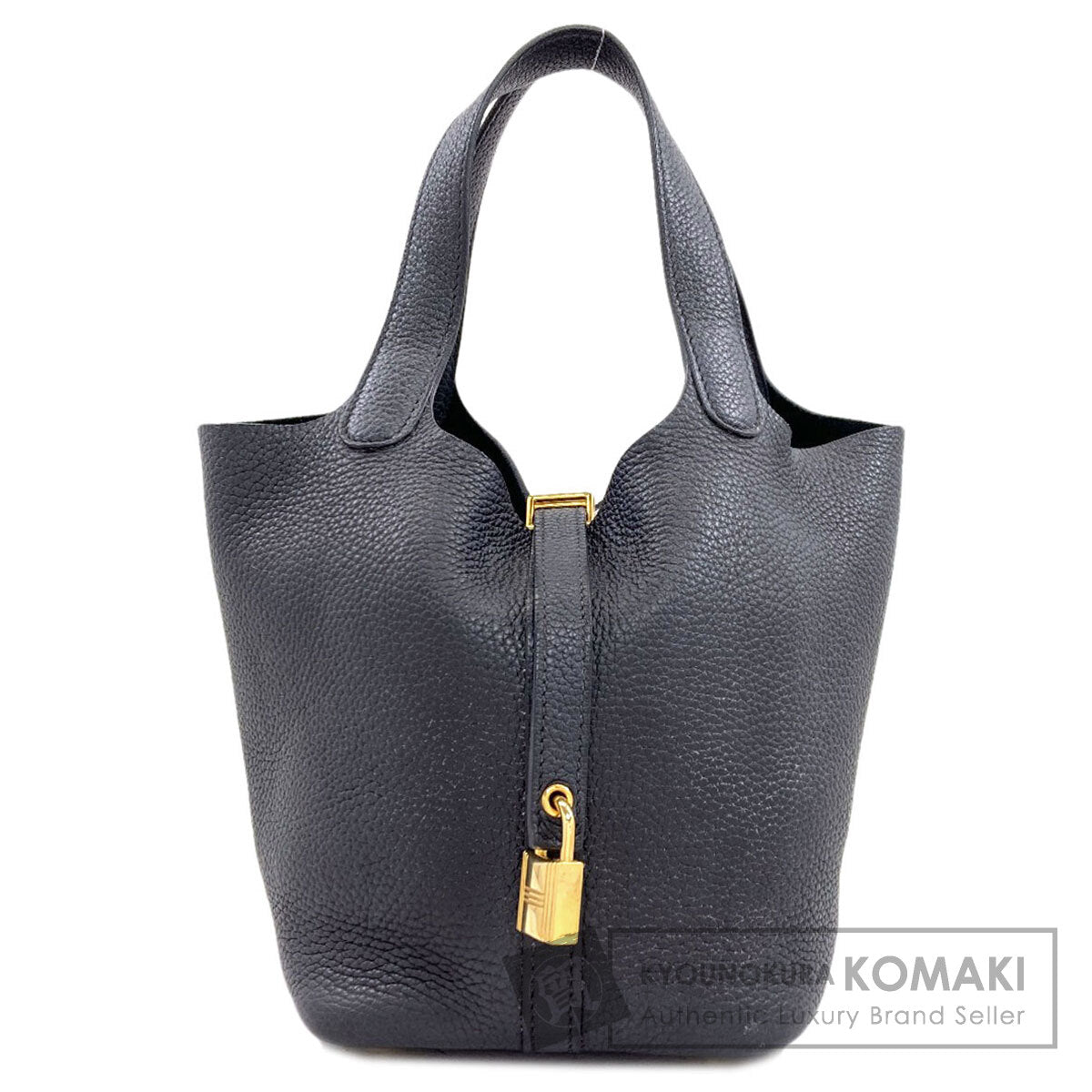 HERMES Picotin Lock PM GoldHardware Handbag Taurillon Clemence Ladies [Used]